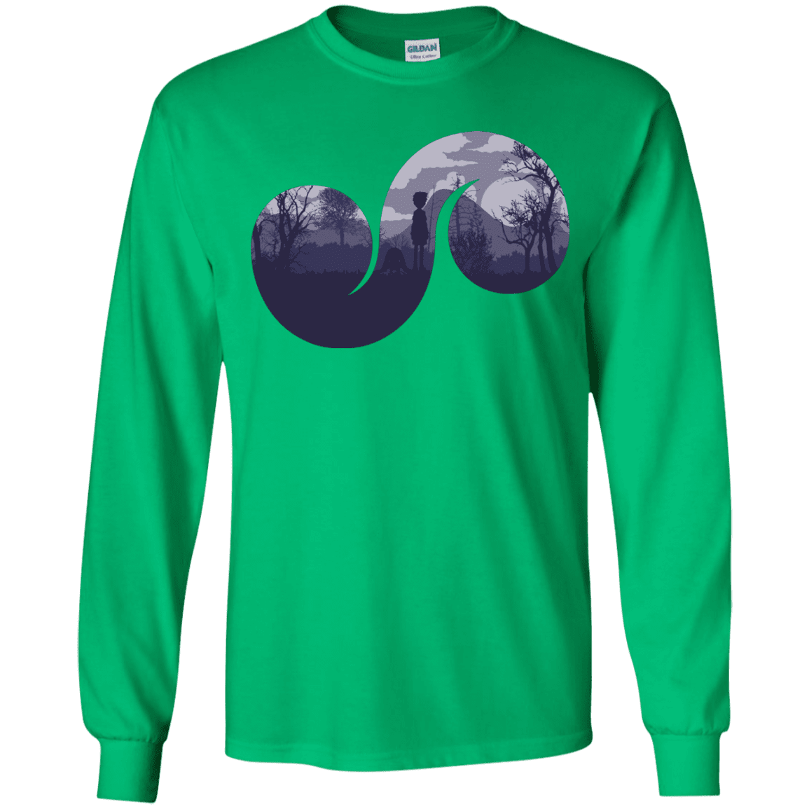 T-Shirts Irish Green / YS Destiny Youth Long Sleeve T-Shirt