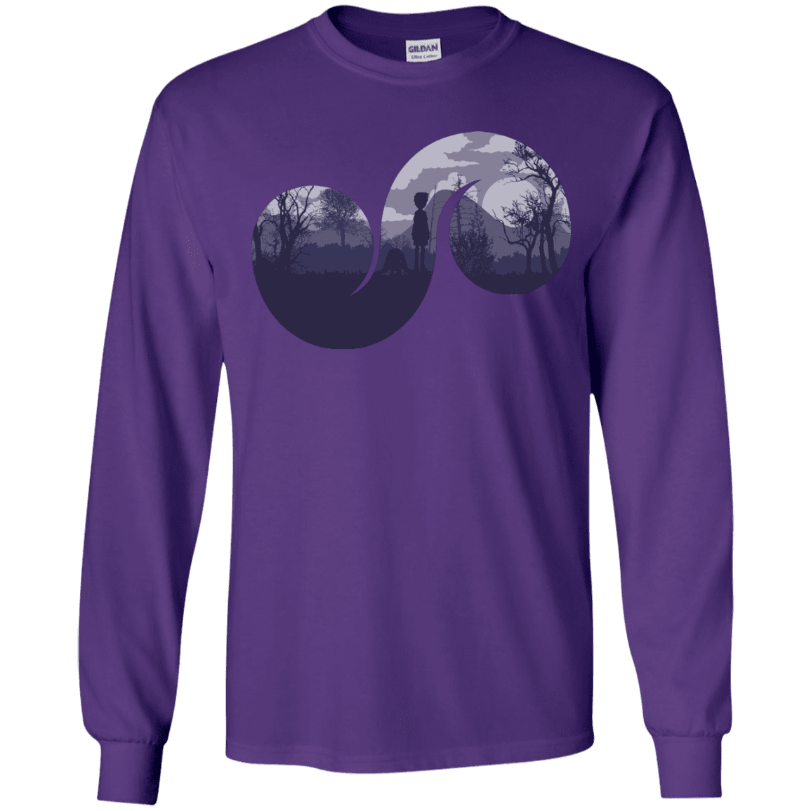 T-Shirts Purple / YS Destiny Youth Long Sleeve T-Shirt