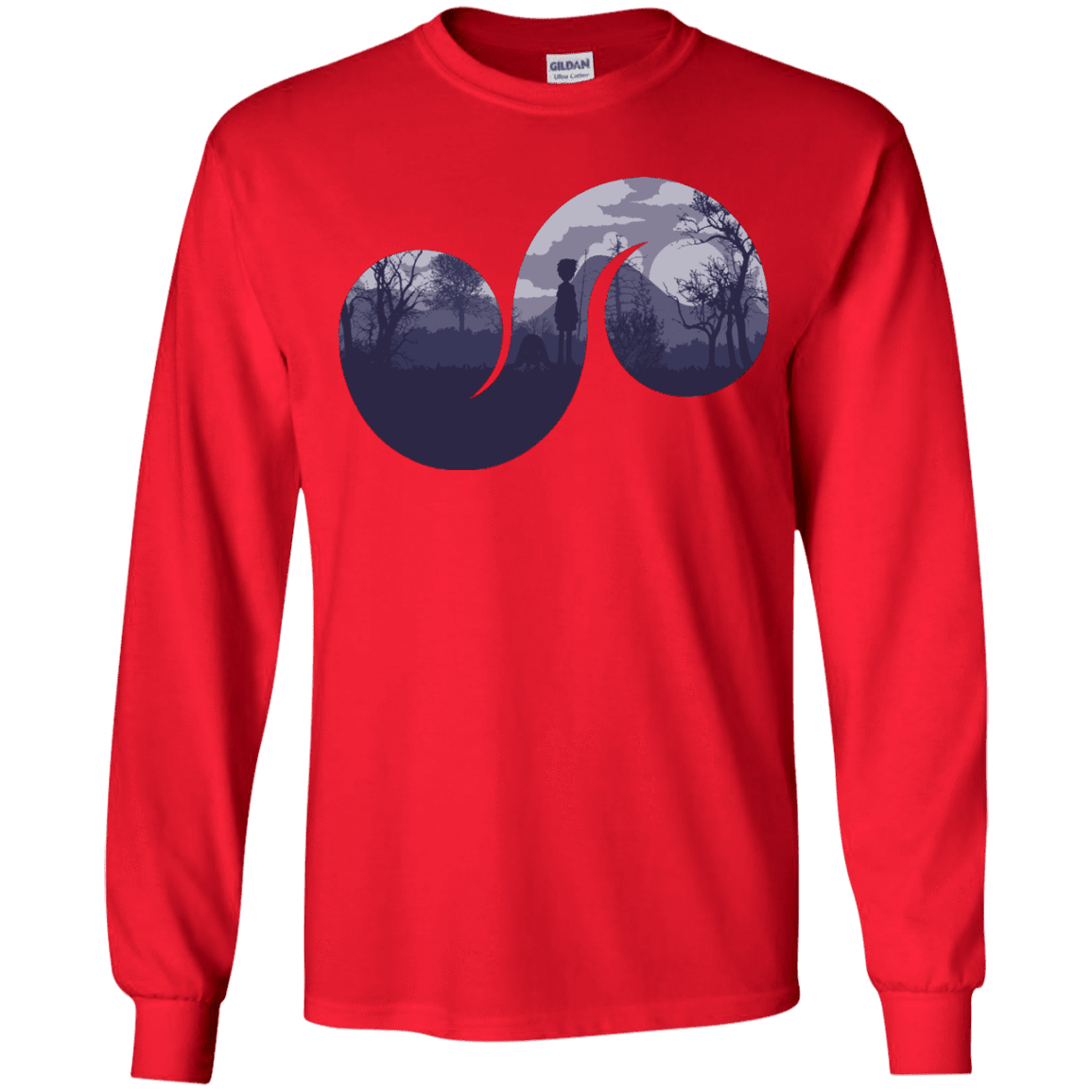 T-Shirts Red / YS Destiny Youth Long Sleeve T-Shirt
