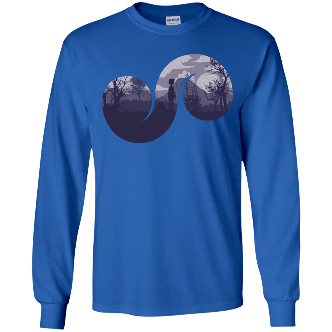 T-Shirts Royal / YS Destiny Youth Long Sleeve T-Shirt