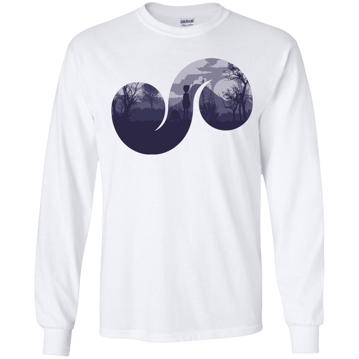 T-Shirts White / YS Destiny Youth Long Sleeve T-Shirt