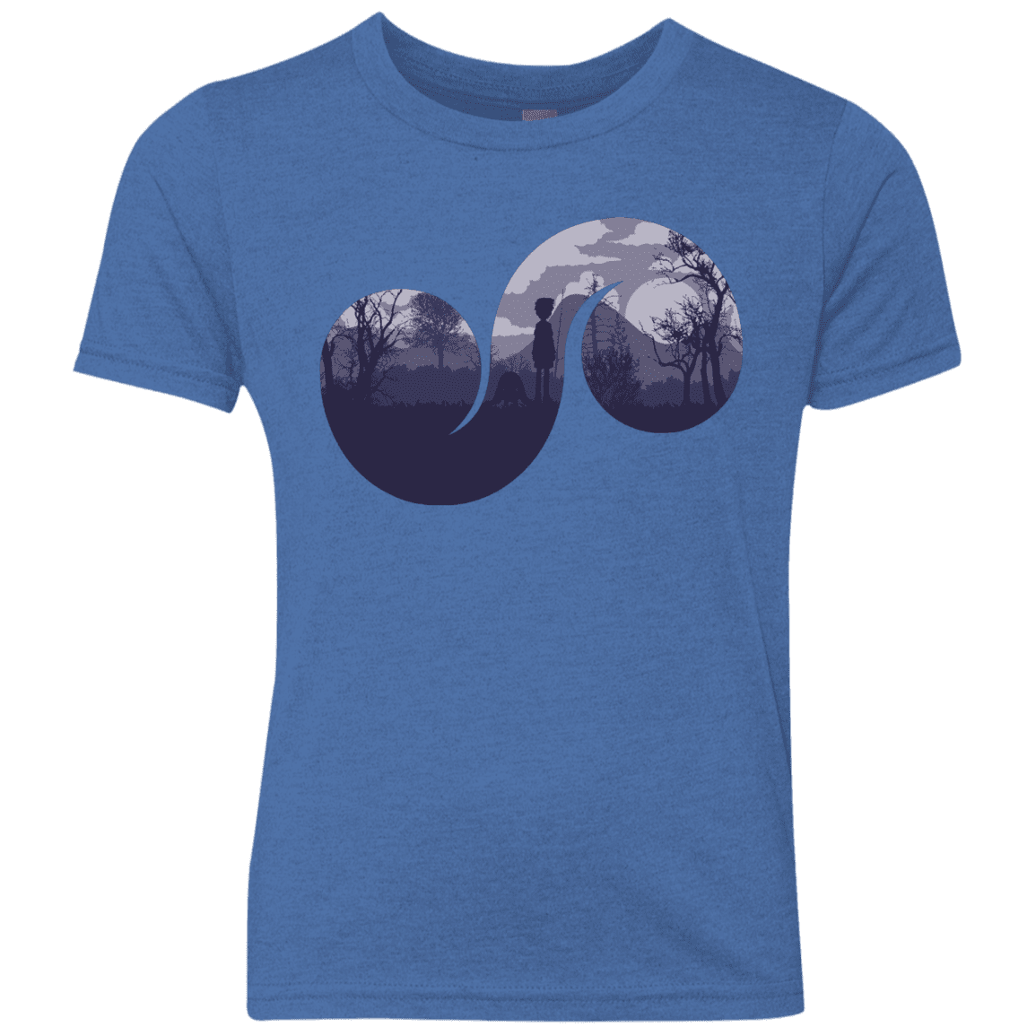 T-Shirts Vintage Royal / YXS Destiny Youth Triblend T-Shirt