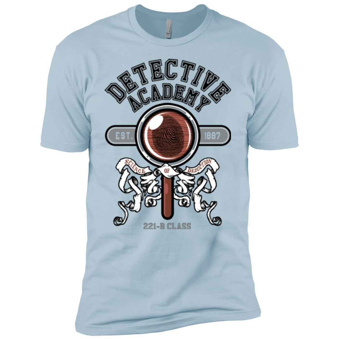 T-Shirts Light Blue / YXS Detective Academy Boys Premium T-Shirt