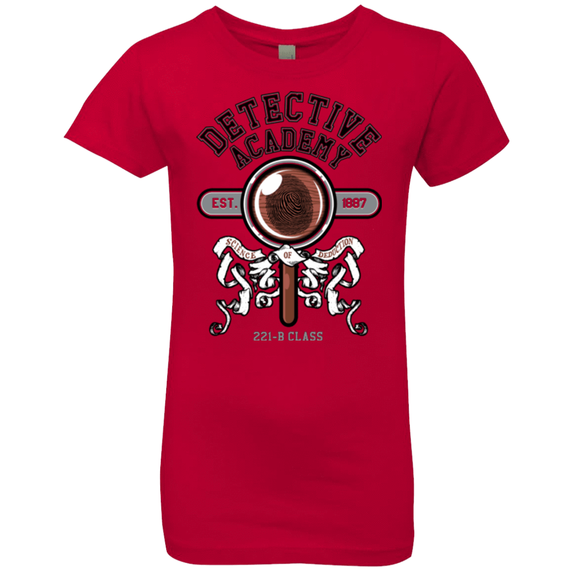 T-Shirts Red / YXS Detective Academy Girls Premium T-Shirt