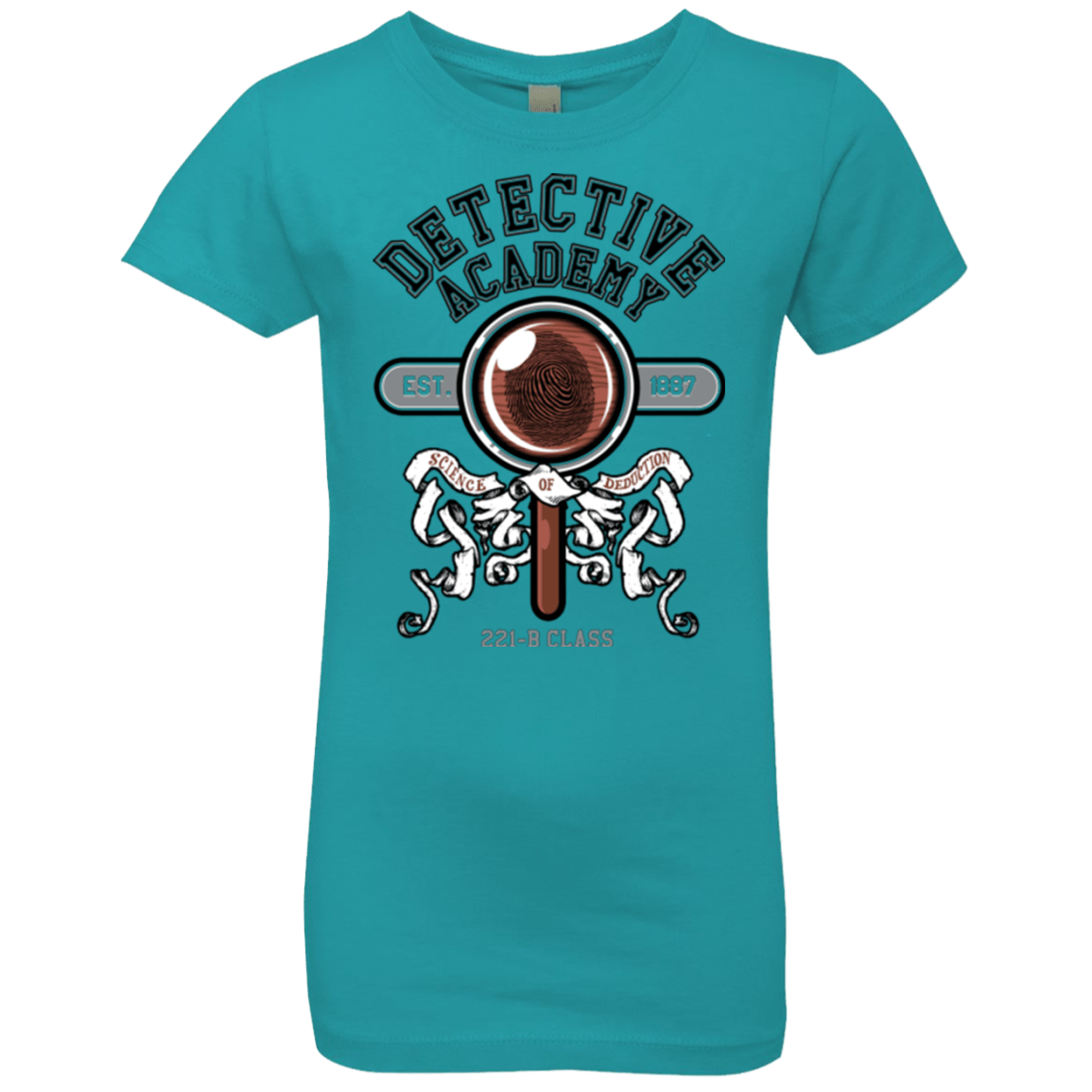 T-Shirts Tahiti Blue / YXS Detective Academy Girls Premium T-Shirt