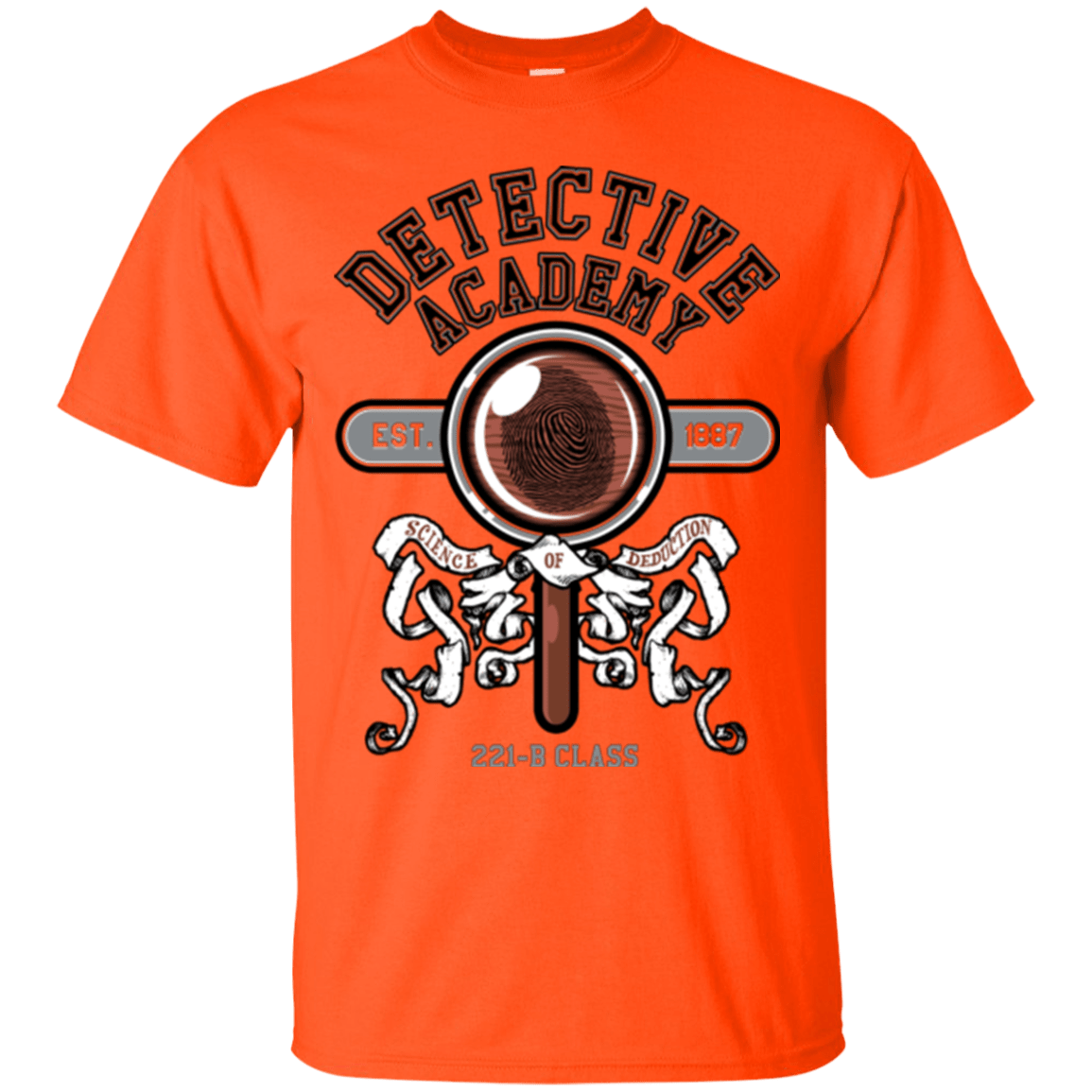T-Shirts Orange / Small Detective Academy T-Shirt