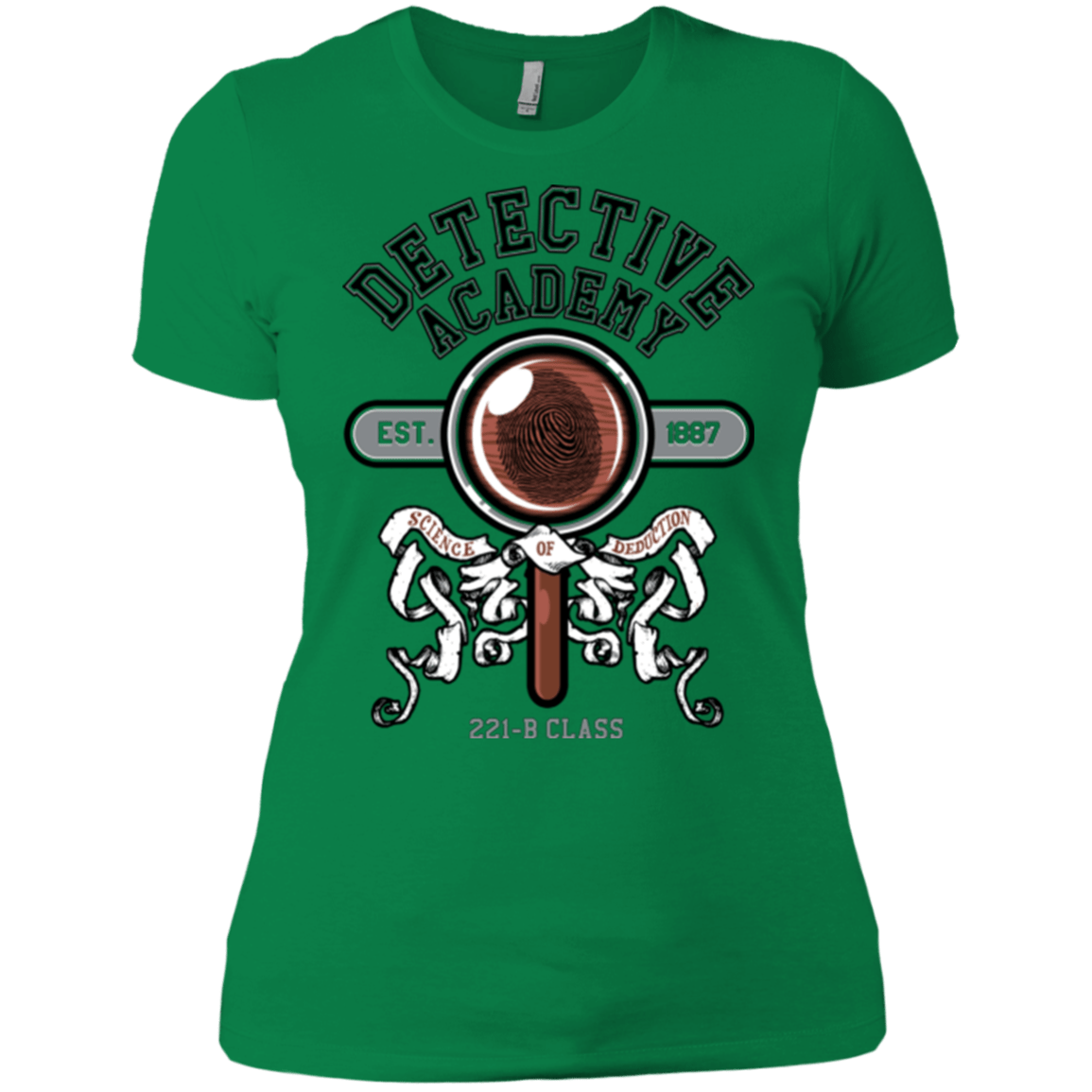 T-Shirts Kelly Green / X-Small Detective Academy Women's Premium T-Shirt