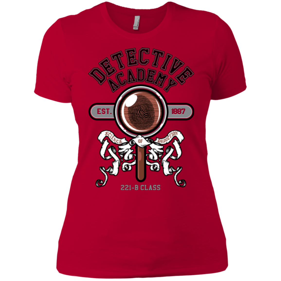 T-Shirts Red / X-Small Detective Academy Women's Premium T-Shirt