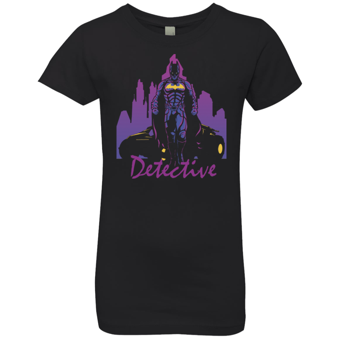 T-Shirts Black / YXS Detective Impression Girls Premium T-Shirt