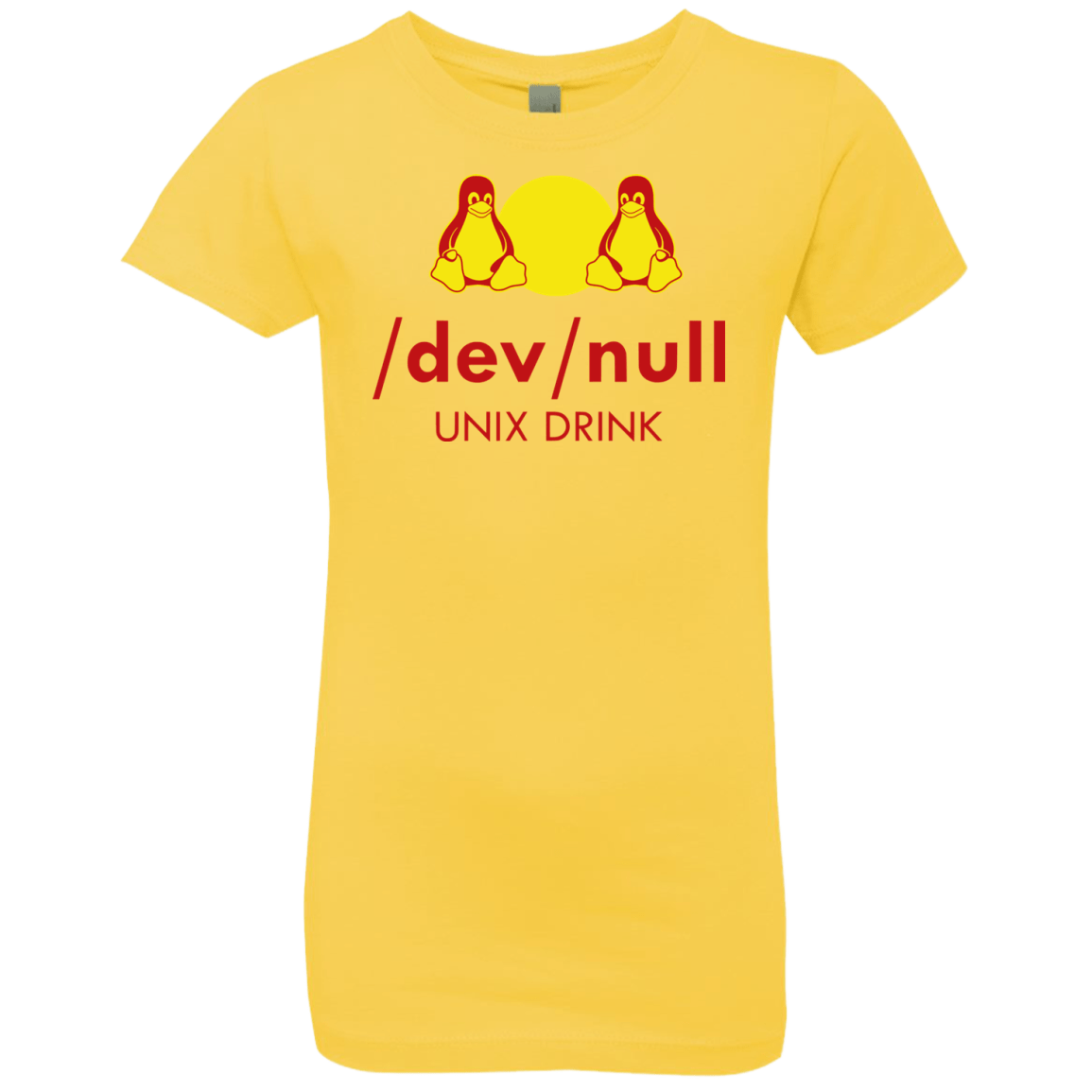 T-Shirts Vibrant Yellow / YXS Dev null Girls Premium T-Shirt
