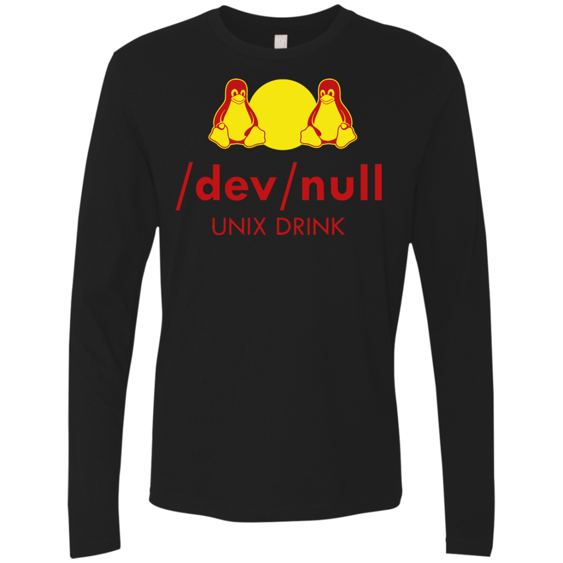 T-Shirts Black / Small Dev null Men's Premium Long Sleeve