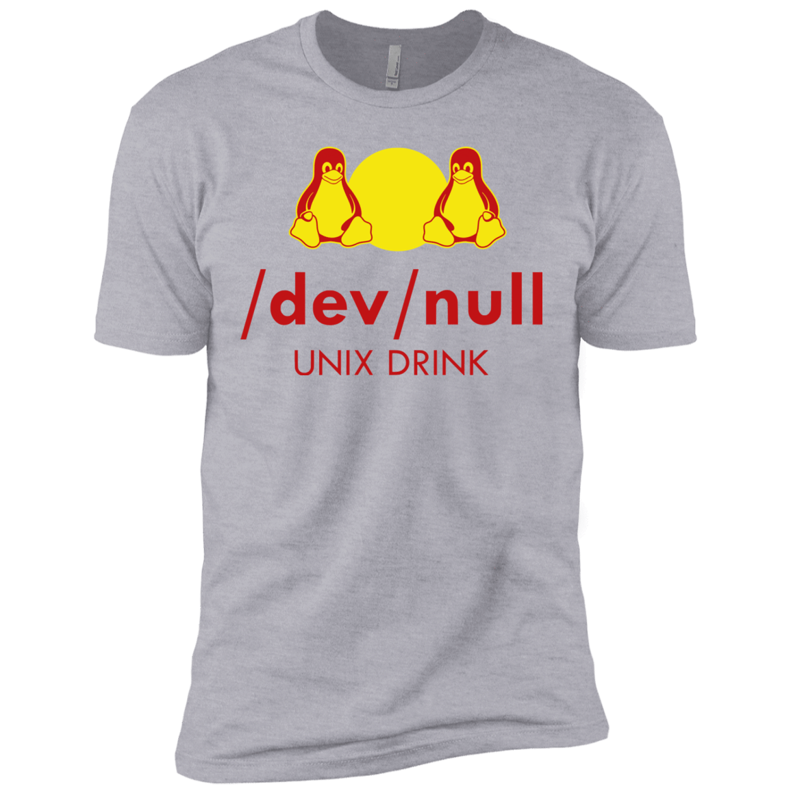 T-Shirts Heather Grey / X-Small Dev null Men's Premium T-Shirt