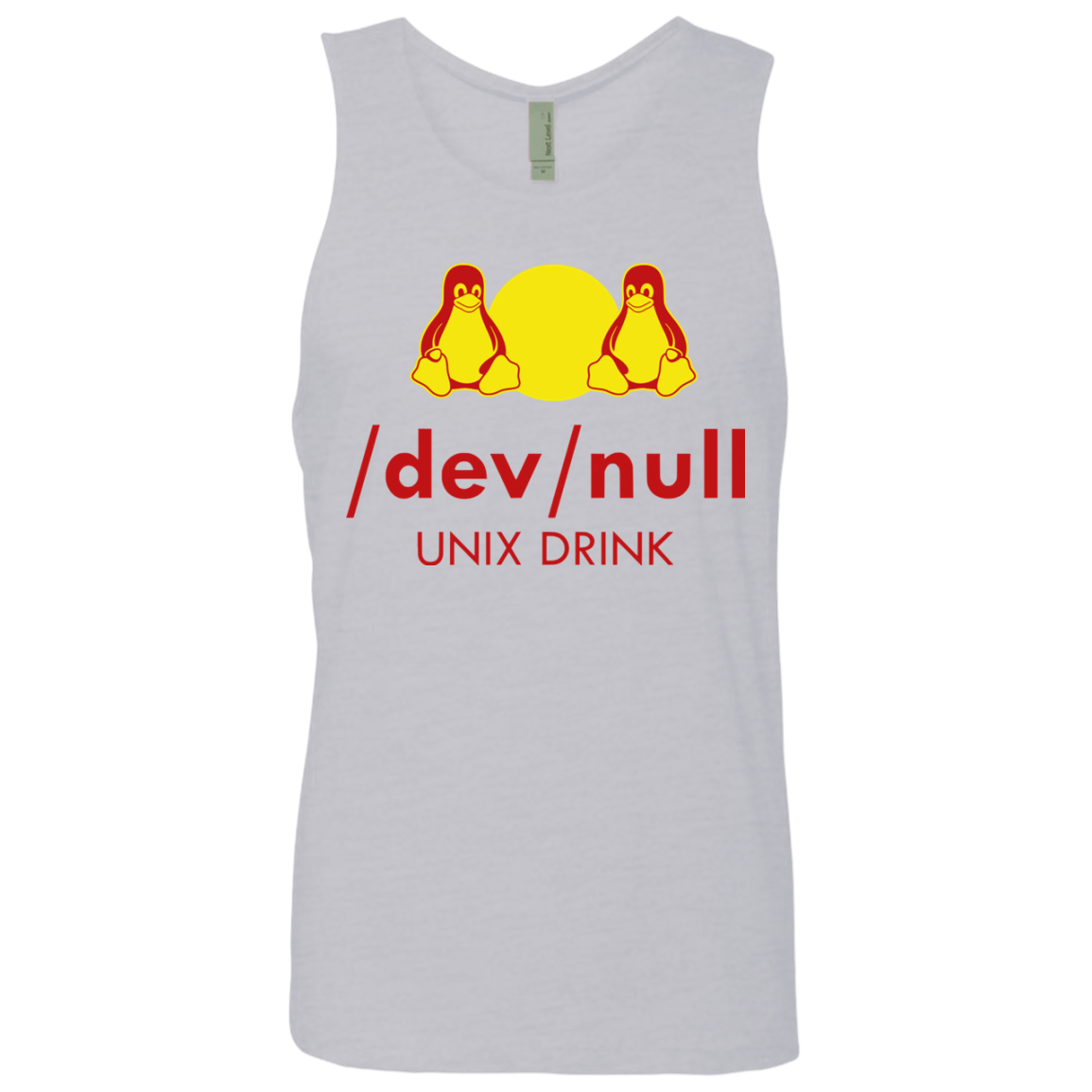T-Shirts Heather Grey / Small Dev null Men's Premium Tank Top