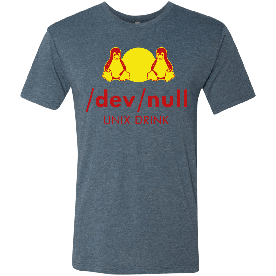 T-Shirts Indigo / Small Dev null Men's Triblend T-Shirt