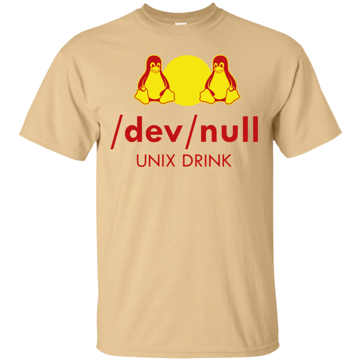 T-Shirts Vegas Gold / Small Dev null T-Shirt