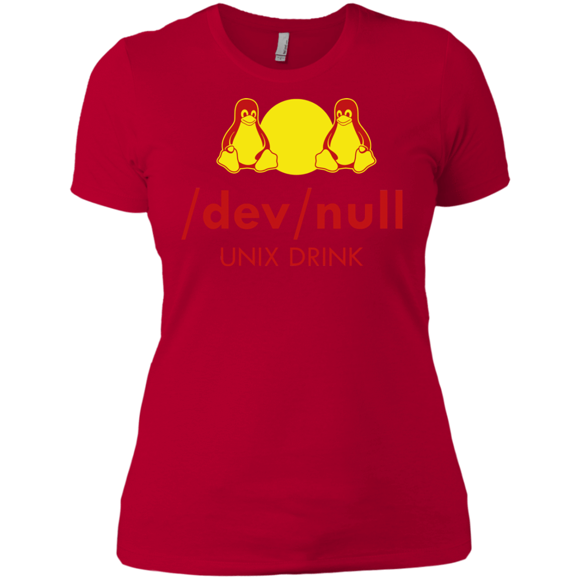 T-Shirts Red / X-Small Dev null Women's Premium T-Shirt