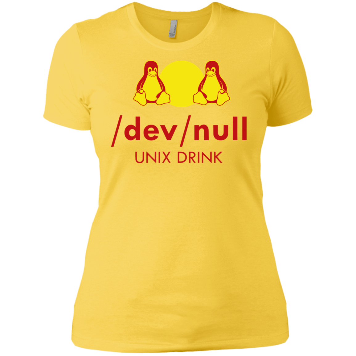 T-Shirts Vibrant Yellow / X-Small Dev null Women's Premium T-Shirt
