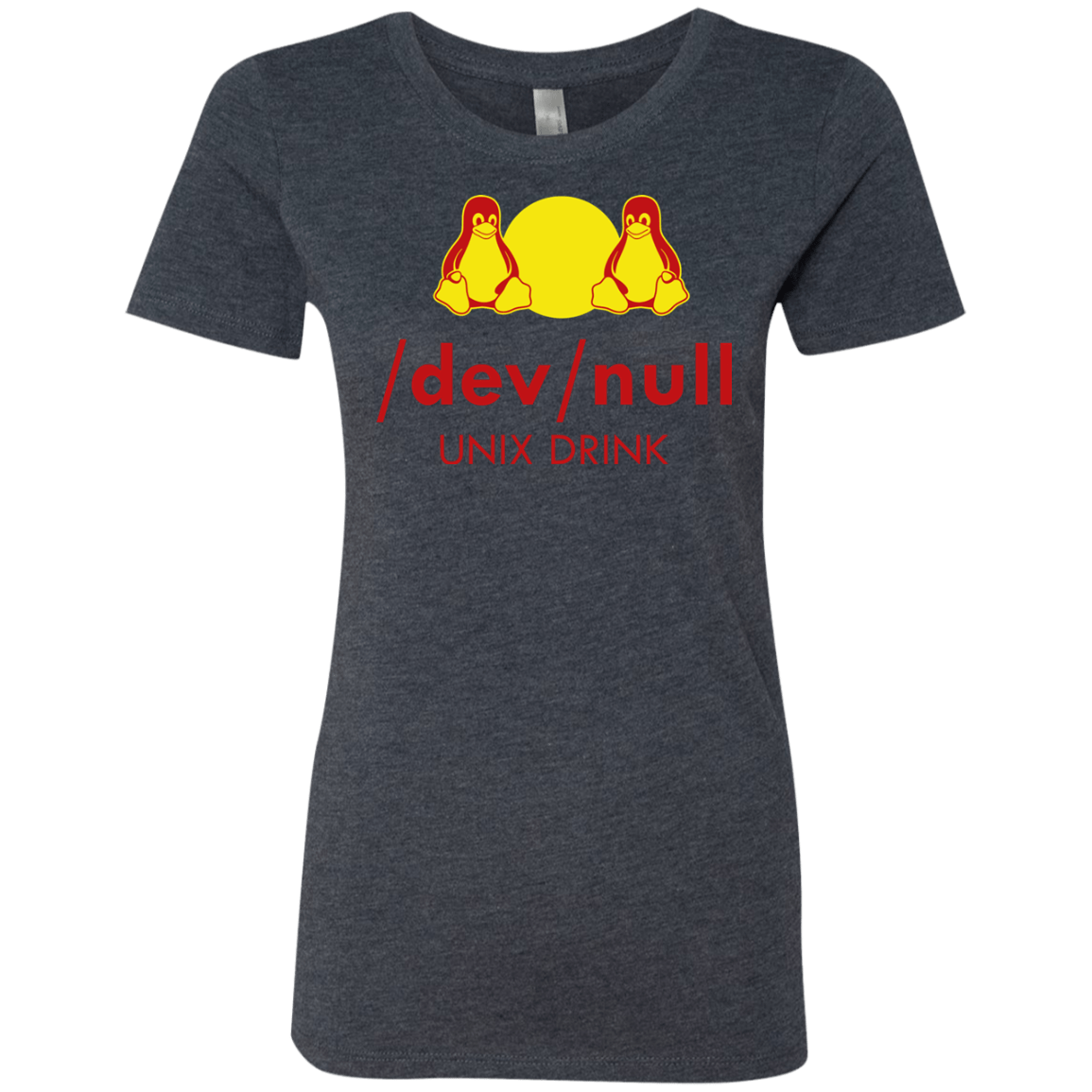 T-Shirts Vintage Navy / Small Dev null Women's Triblend T-Shirt