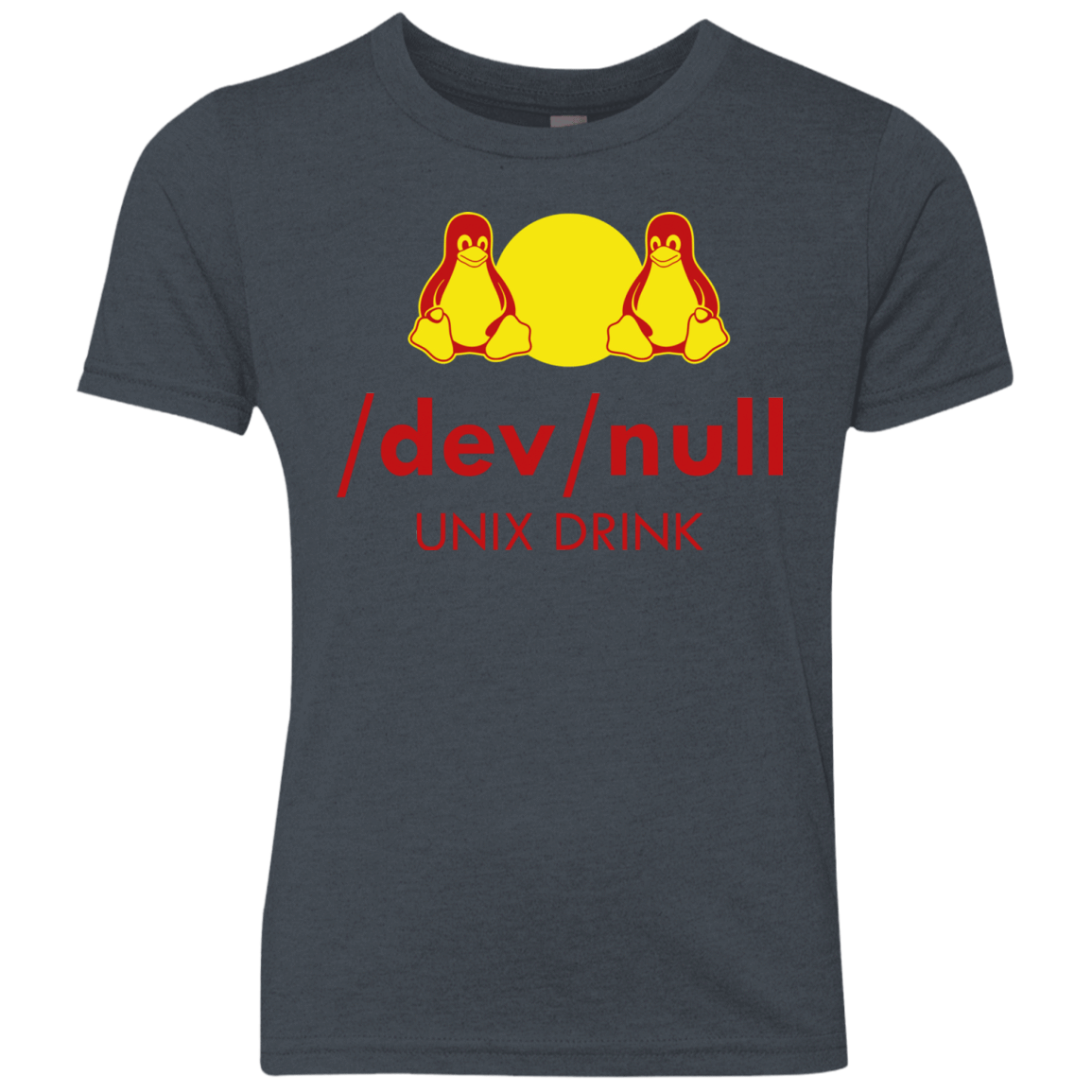 T-Shirts Vintage Navy / YXS Dev null Youth Triblend T-Shirt