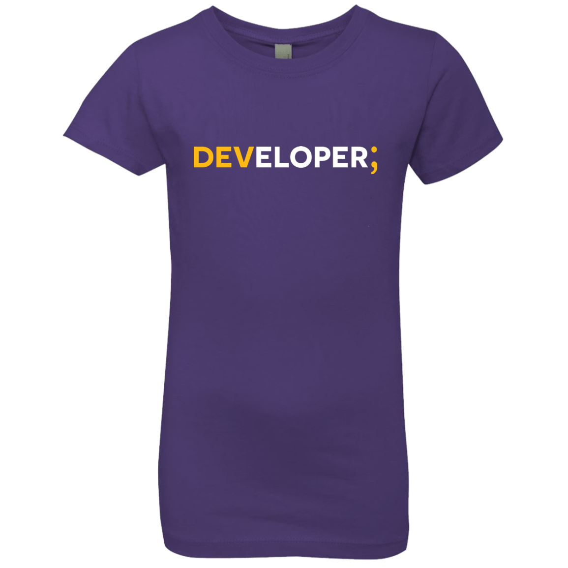 T-Shirts Purple Rush / YXS Developer Girls Premium T-Shirt