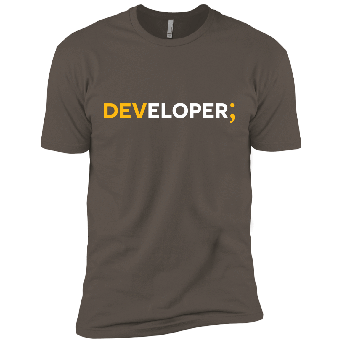 T-Shirts Warm Grey / X-Small Developer Men's Premium T-Shirt