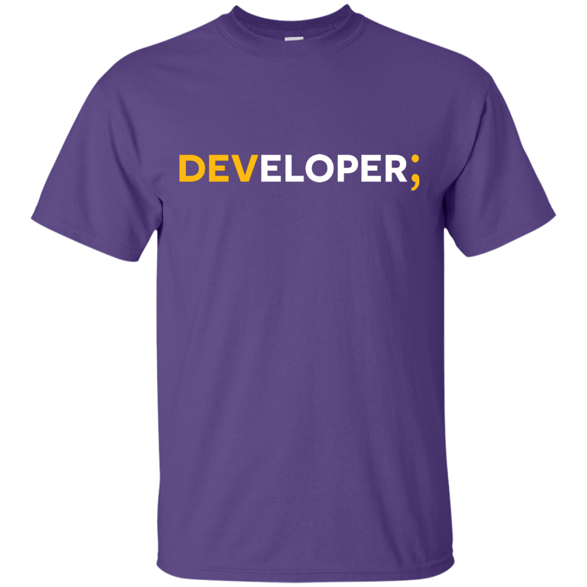 T-Shirts Purple / Small Developer T-Shirt