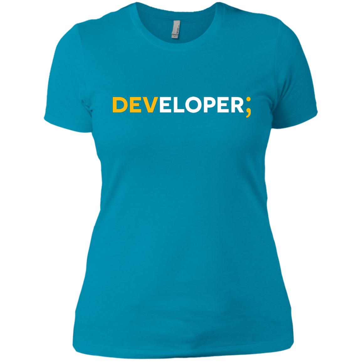 T-Shirts Turquoise / X-Small Developer Women's Premium T-Shirt
