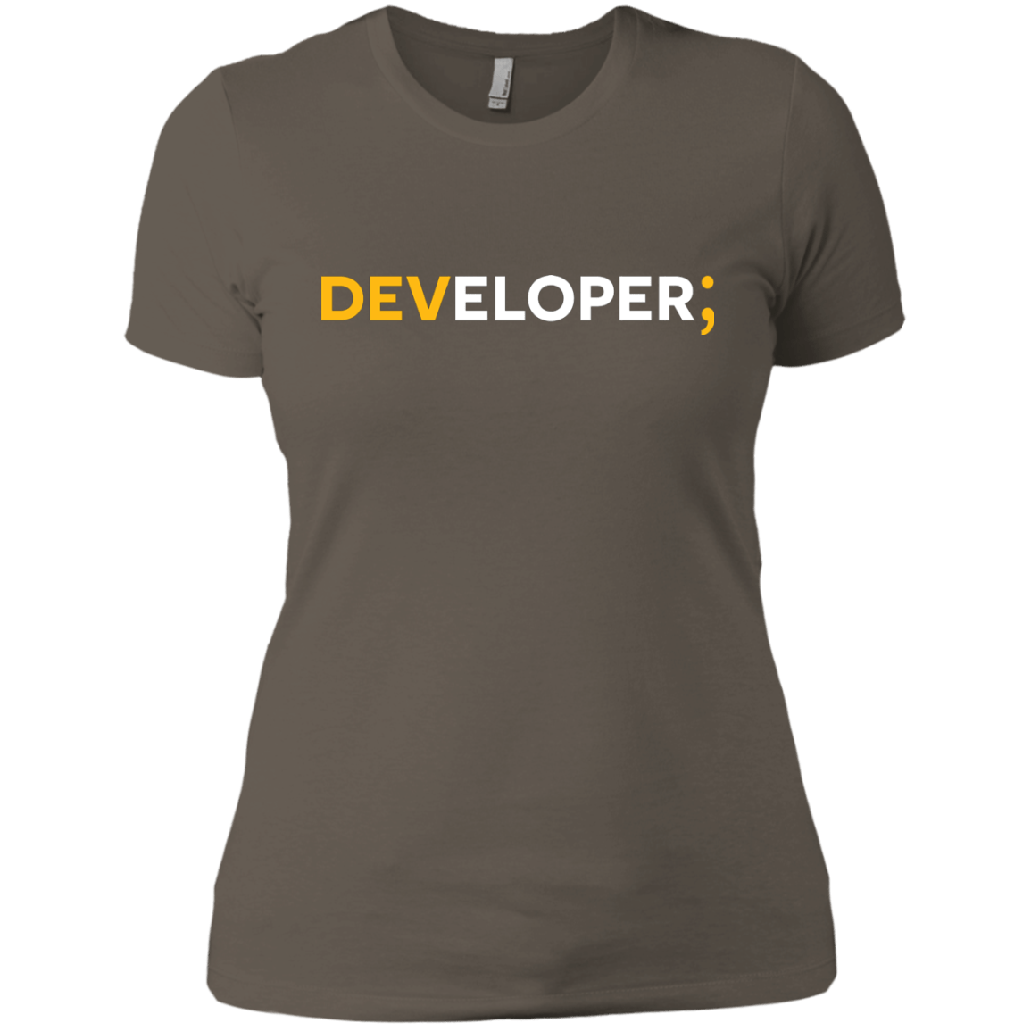 T-Shirts Warm Grey / X-Small Developer Women's Premium T-Shirt