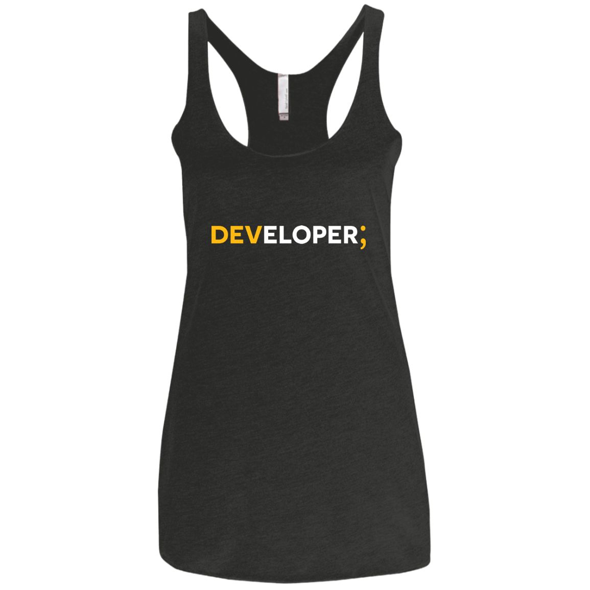 T-Shirts Vintage Black / X-Small Developer Women's Triblend Racerback Tank
