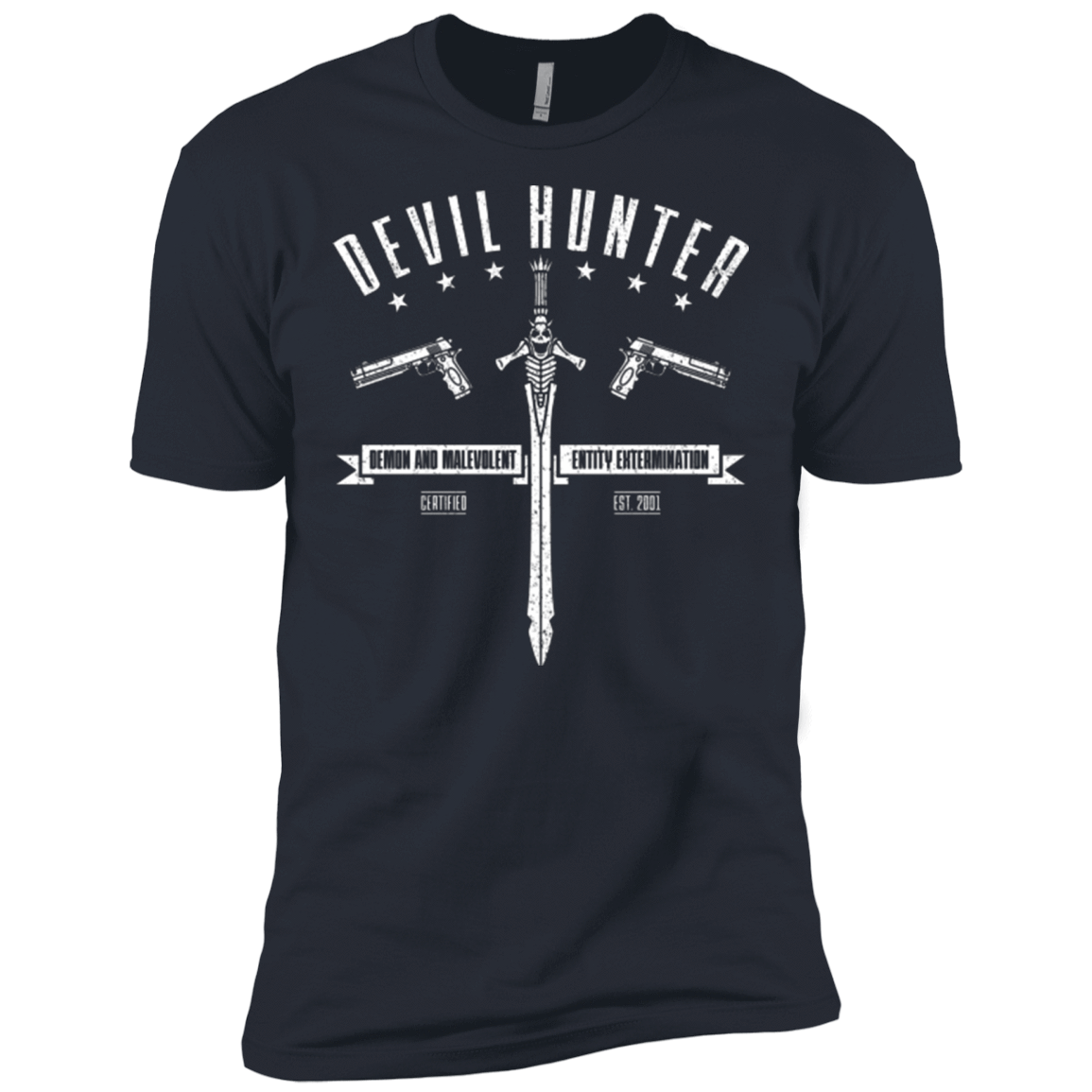 T-Shirts Indigo / X-Small Devil hunter Men's Premium T-Shirt