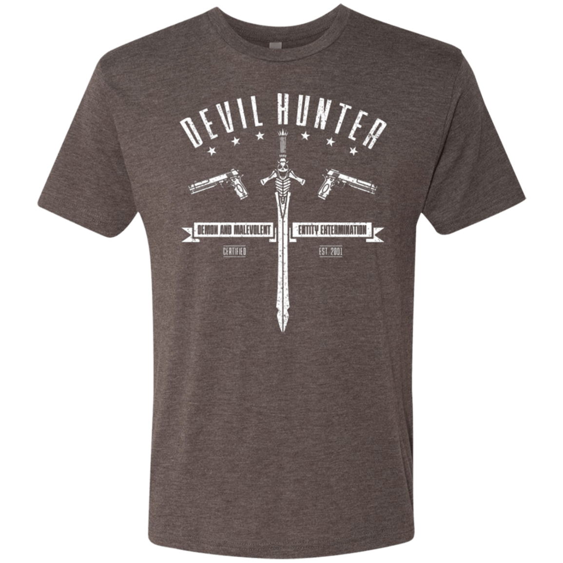 T-Shirts Macchiato / Small Devil hunter Men's Triblend T-Shirt