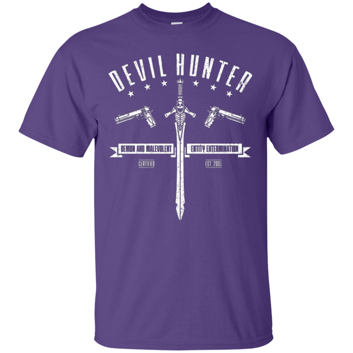 T-Shirts Purple / Small Devil hunter T-Shirt
