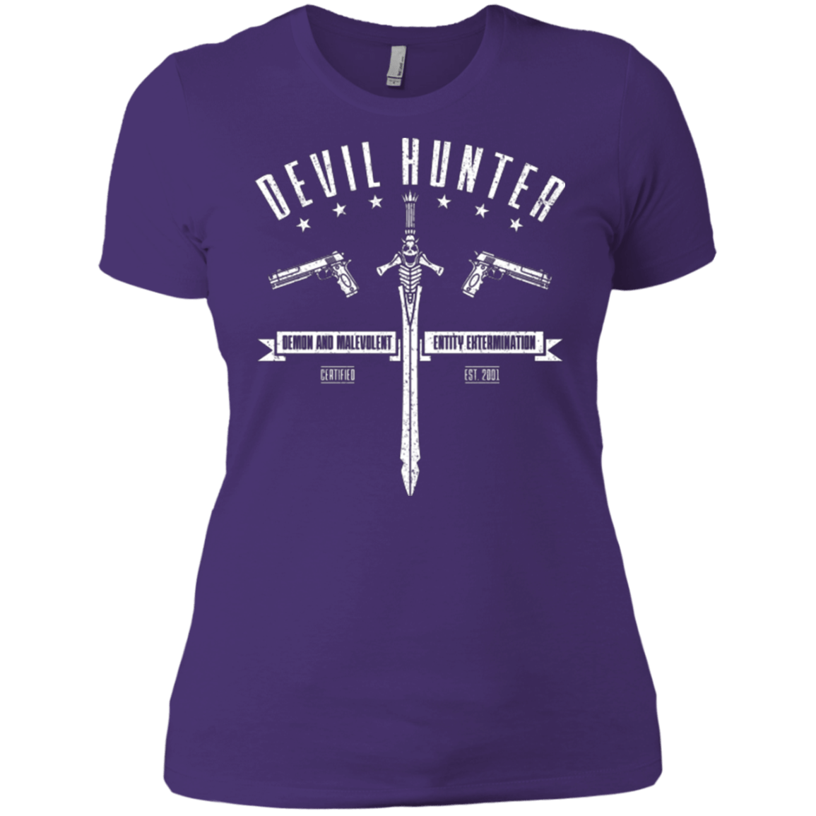 T-Shirts Purple / X-Small Devil hunter Women's Premium T-Shirt