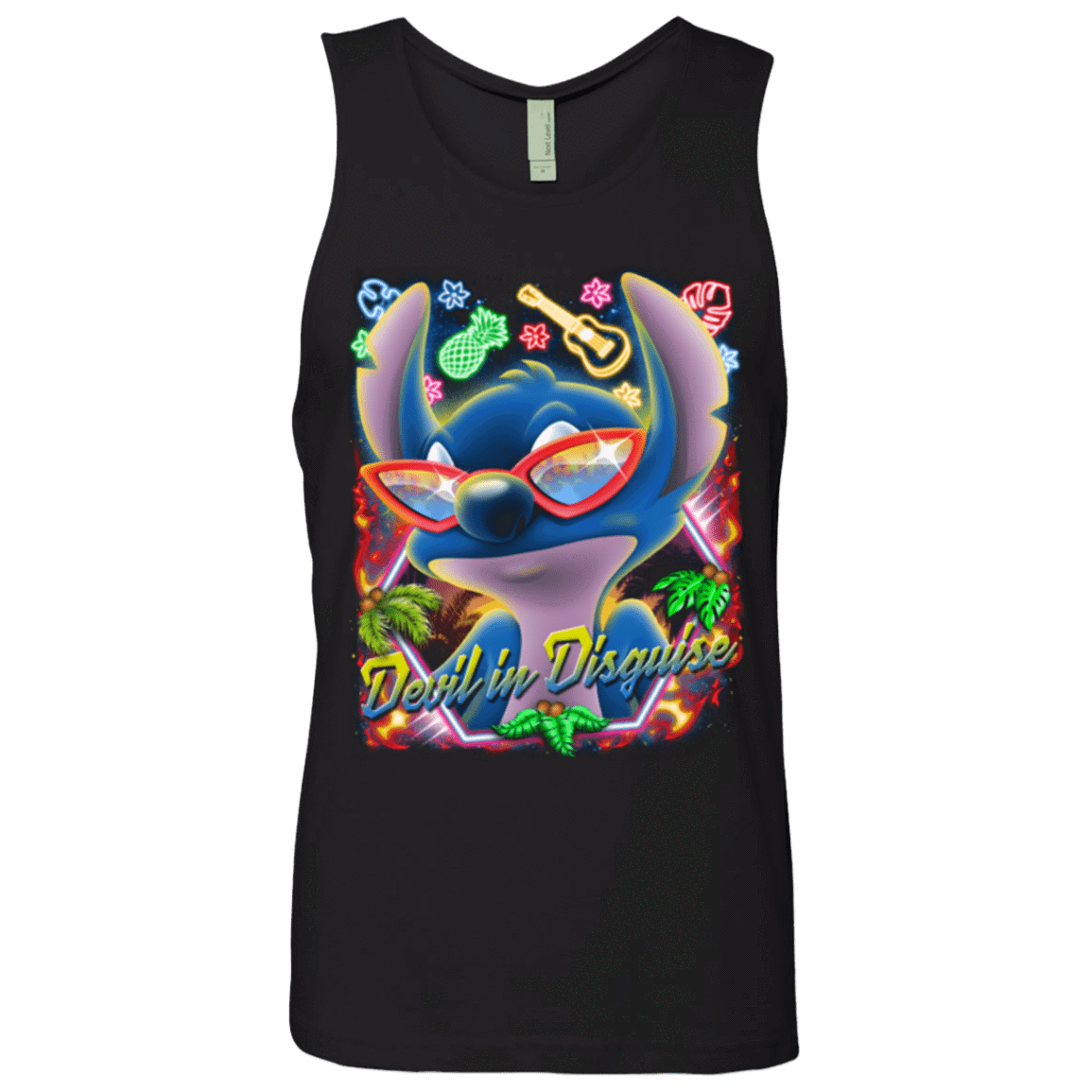 T-Shirts Black / S Devil in Disguise Men's Premium Tank Top