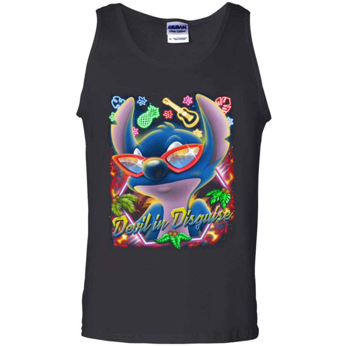 T-Shirts Black / S Devil in Disguise Men's Tank Top