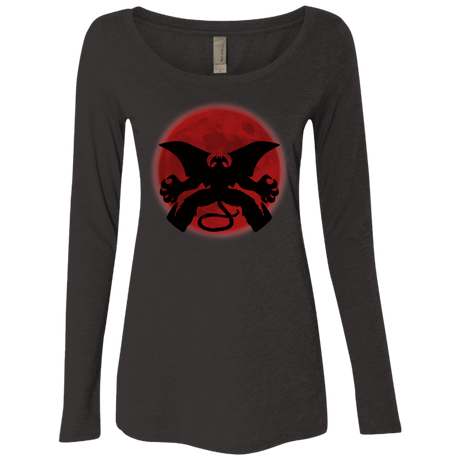 T-Shirts Vintage Black / S Devilman Awakens Women's Triblend Long Sleeve Shirt