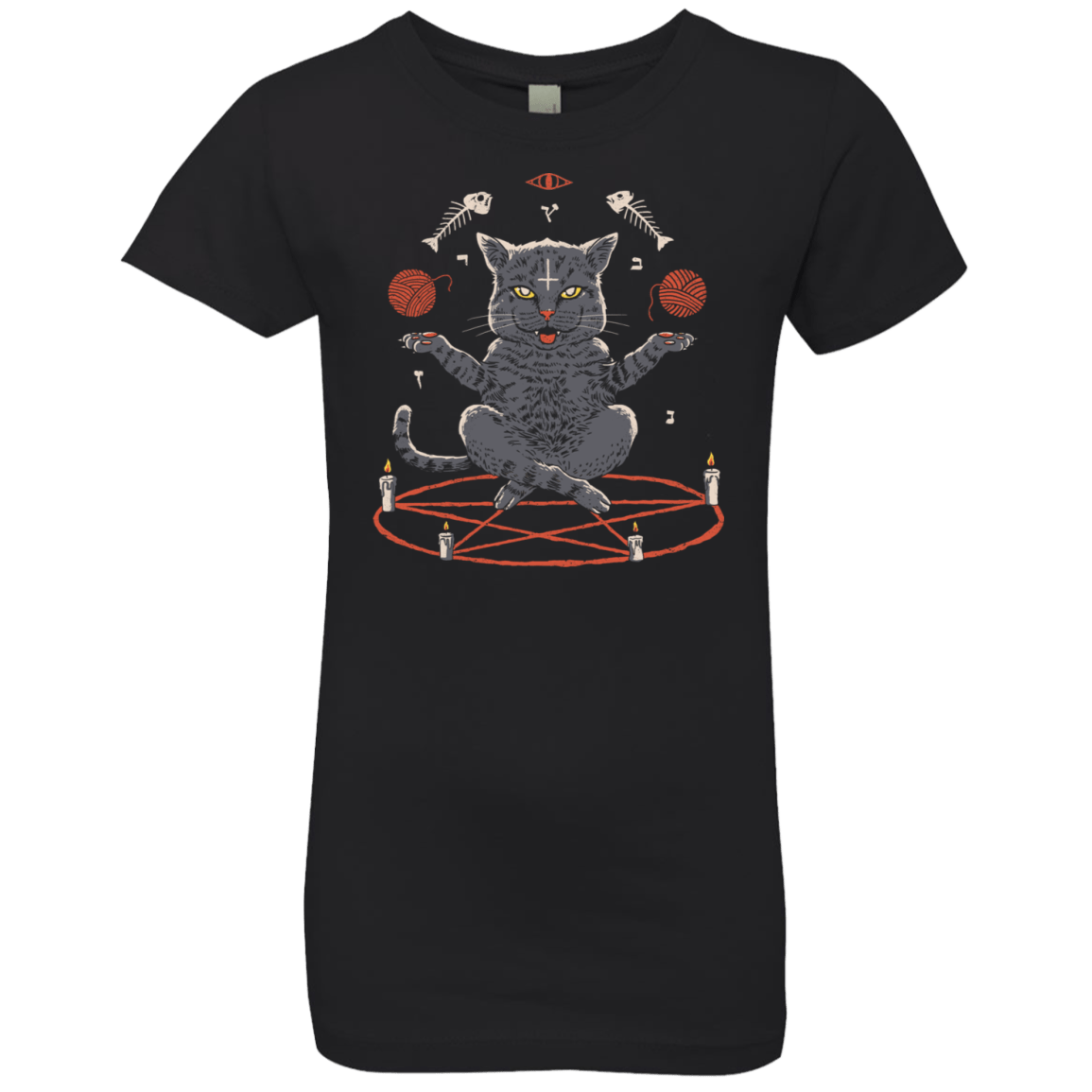 T-Shirts Black / YXS Devious Cat Girls Premium T-Shirt