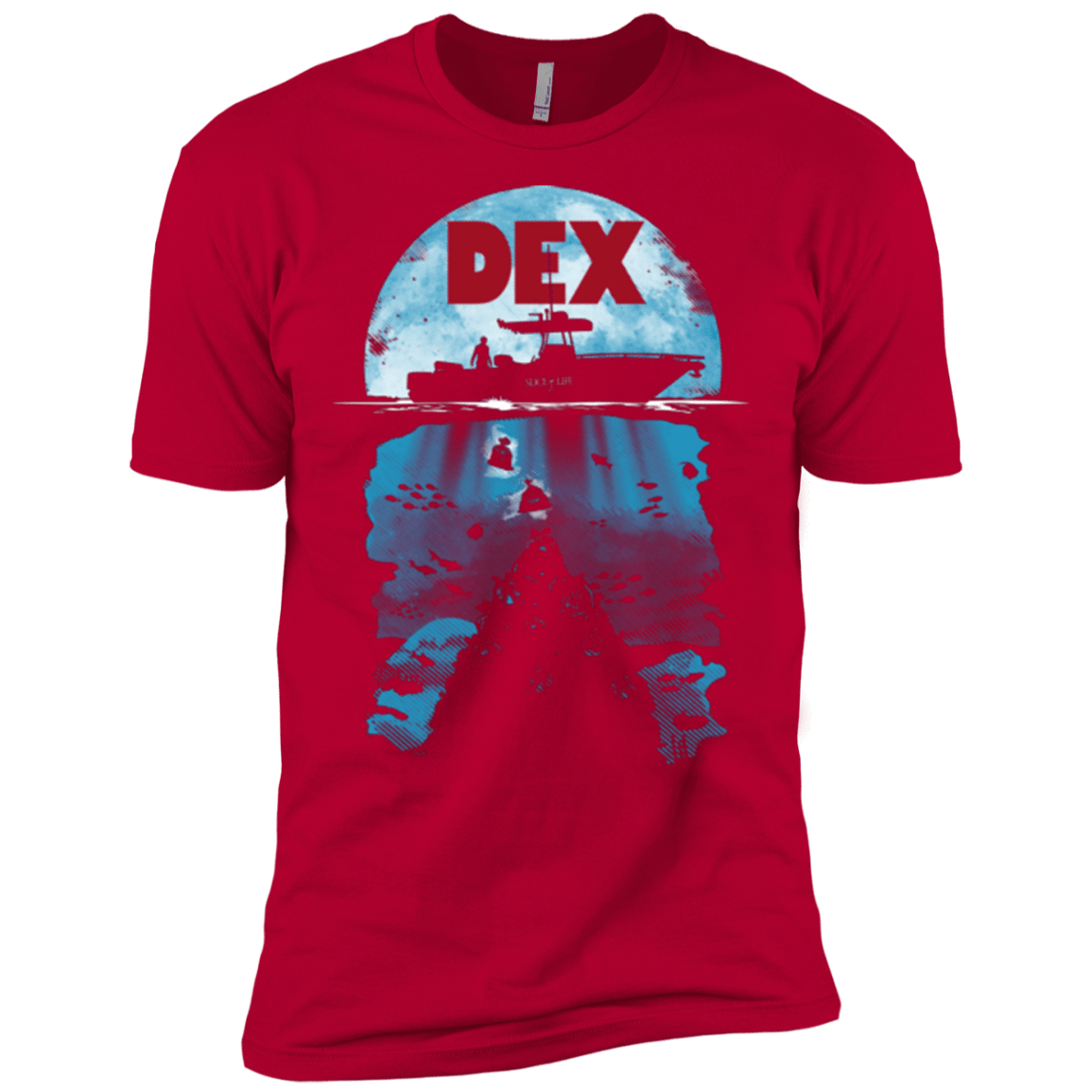 T-Shirts Red / X-Small Dex Men's Premium T-Shirt