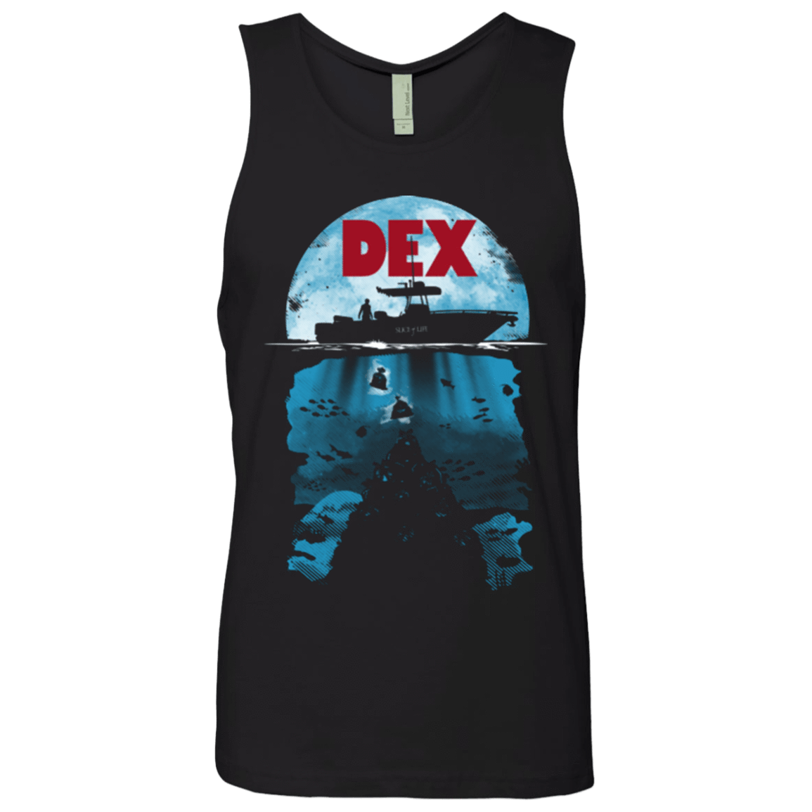 T-Shirts Black / Small Dex Men's Premium Tank Top