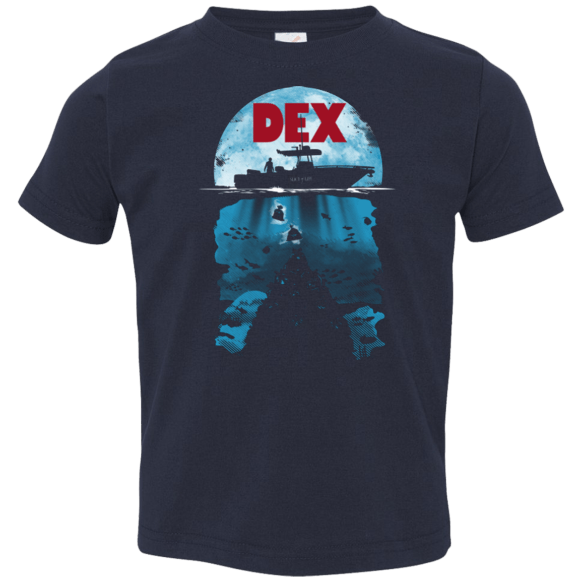T-Shirts Navy / 2T Dex Toddler Premium T-Shirt