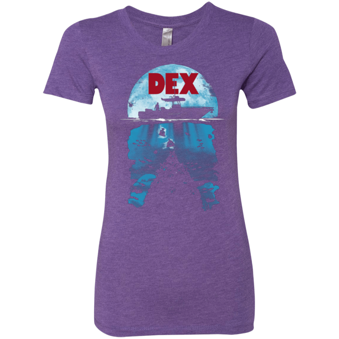 T-Shirts Purple Rush / Small Dex Women's Triblend T-Shirt