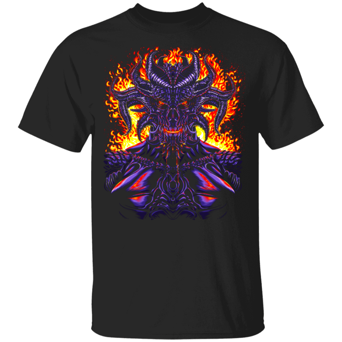 T-Shirts Black / YXS Diablo Fuego Youth T-Shirt