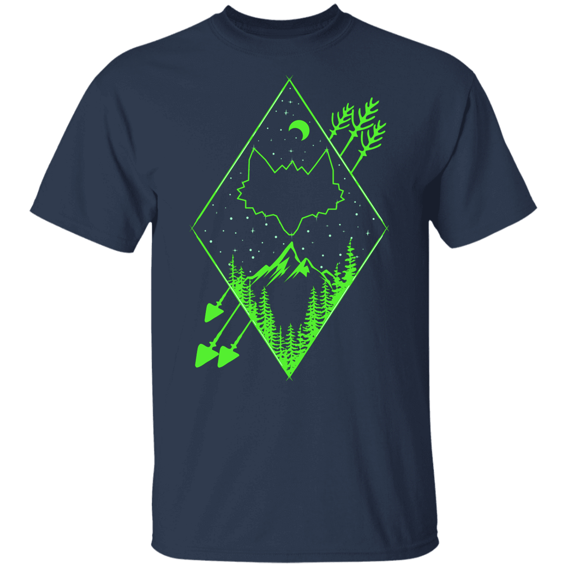 T-Shirts Navy / YXS Diamond Fox Arrows Youth T-Shirt