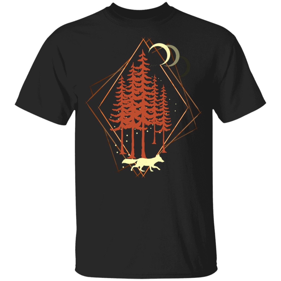 T-Shirts Black / YXS Diamond Fox Youth T-Shirt