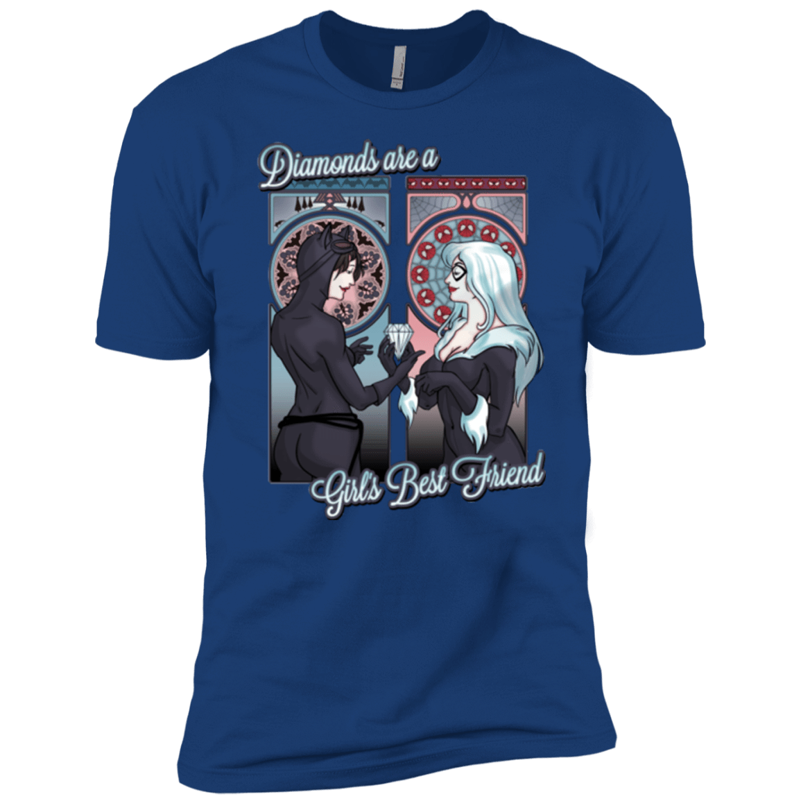 T-Shirts Royal / YXS Diamonds are a Girl's Best Friend Boys Premium T-Shirt