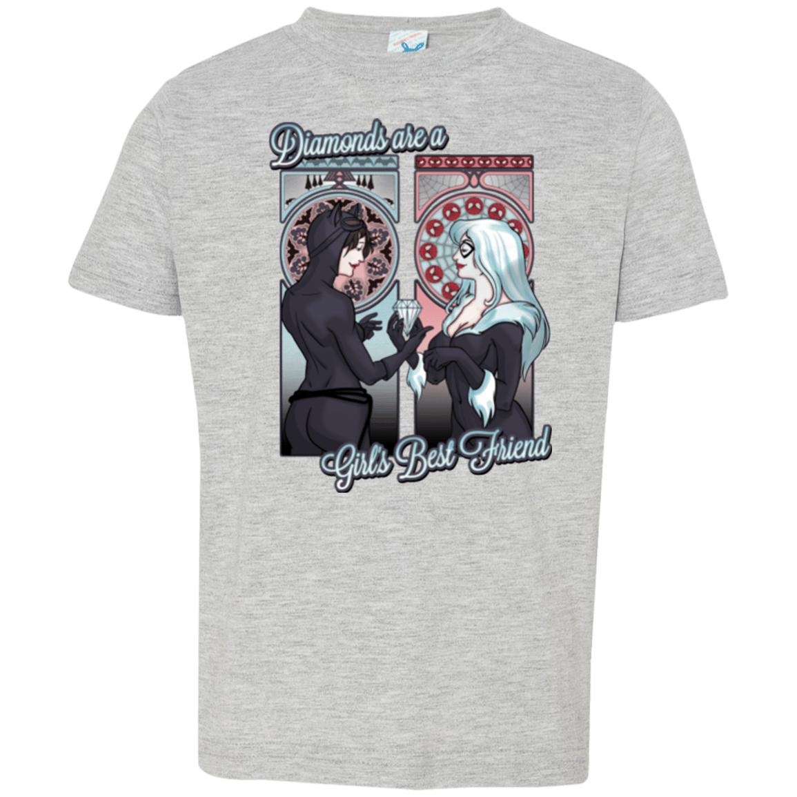 T-Shirts Heather / 2T Diamonds are a Girl's Best Friend Toddler Premium T-Shirt