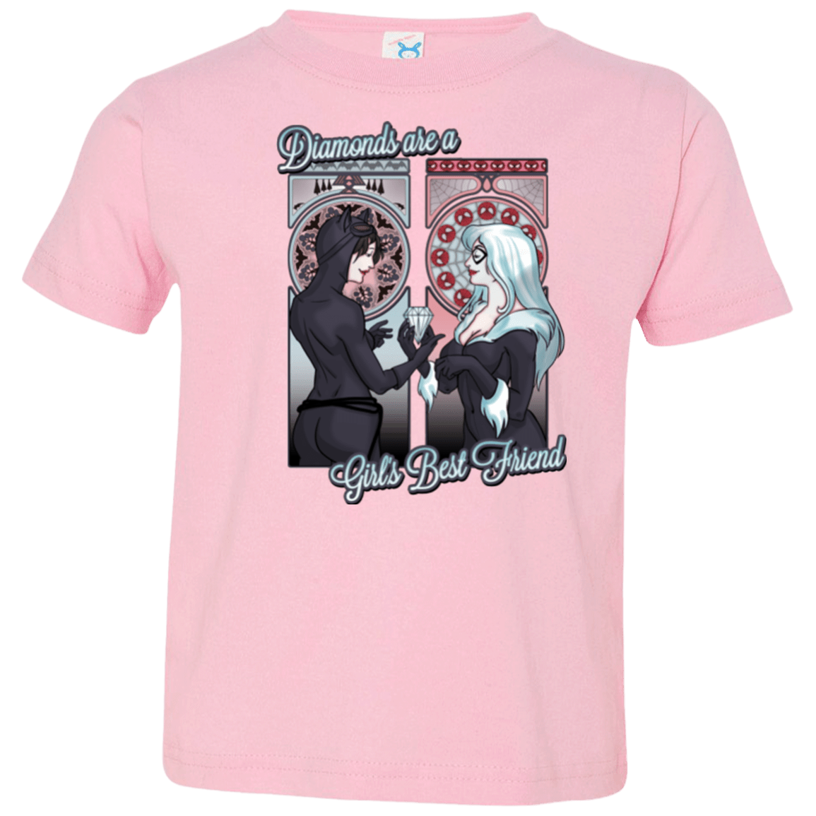 T-Shirts Pink / 2T Diamonds are a Girl's Best Friend Toddler Premium T-Shirt