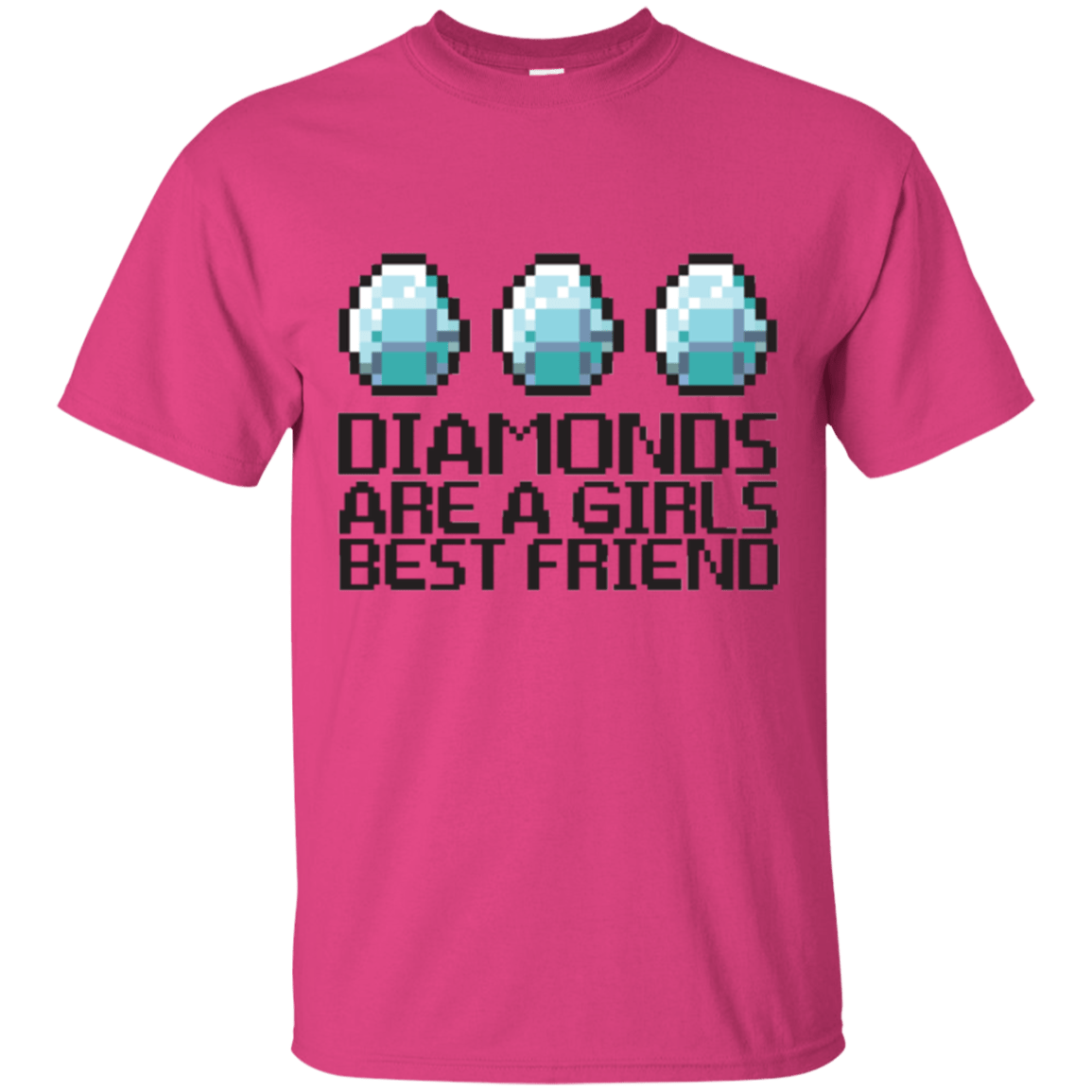 T-Shirts Heliconia / Small Diamonds Are A Girls Best Friend T-Shirt