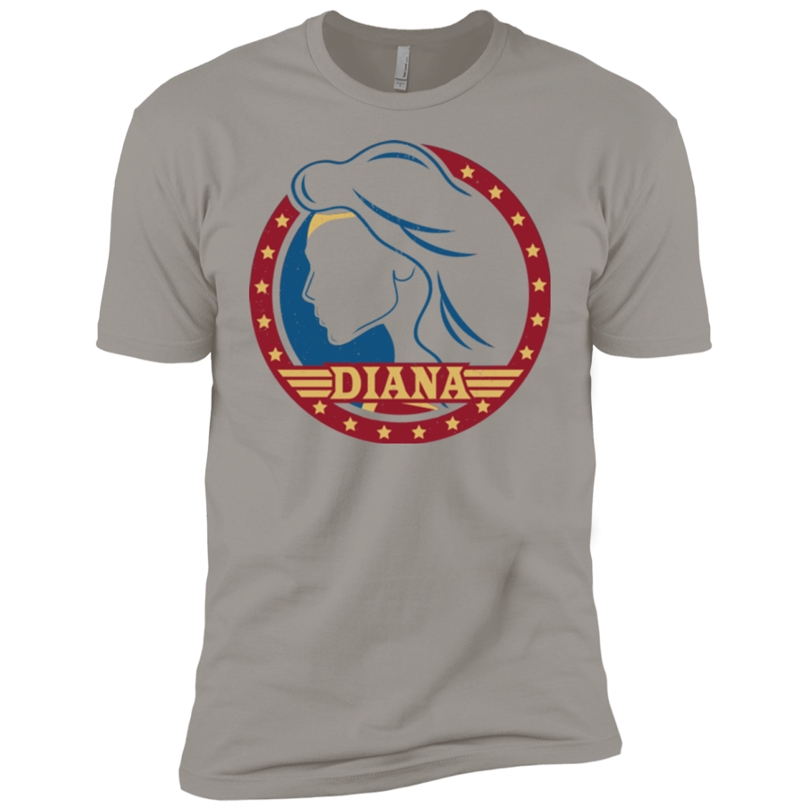 T-Shirts Light Grey / YXS Diana Boys Premium T-Shirt
