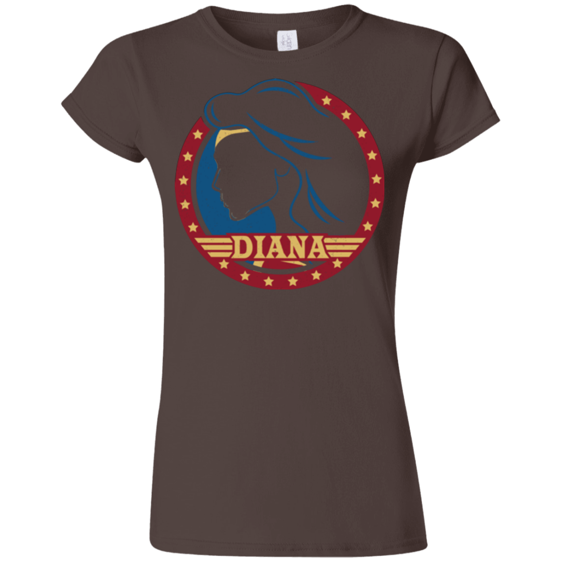 T-Shirts Dark Chocolate / S Diana Junior Slimmer-Fit T-Shirt